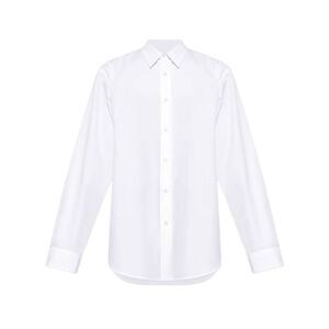Dries Van Noten Men Caper Cotton Poplin Shirt